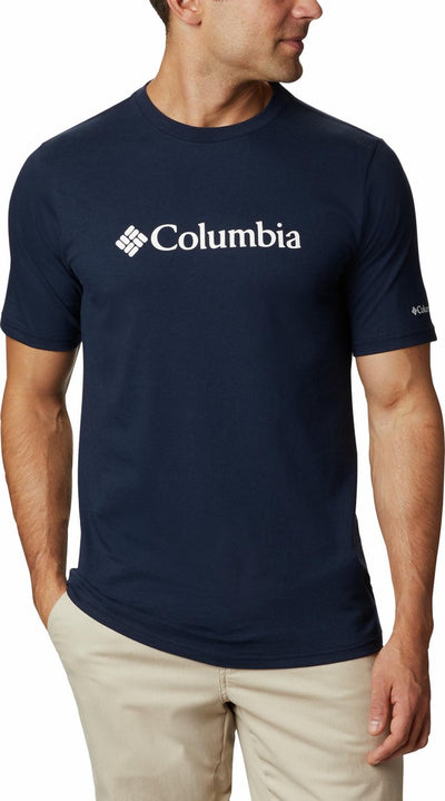 Columbia CSC Basic Logo Kurzarm – College Navy – Herren – Größe M