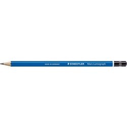 Holzstift 4b blau schwarz Staedtler Mars Lumograph 100