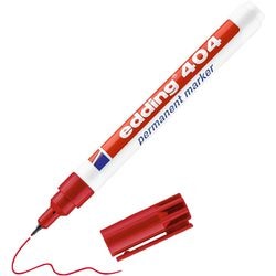 Edding 404 Marker, Liniendicke 0,75 mm, rot, 1 Stück