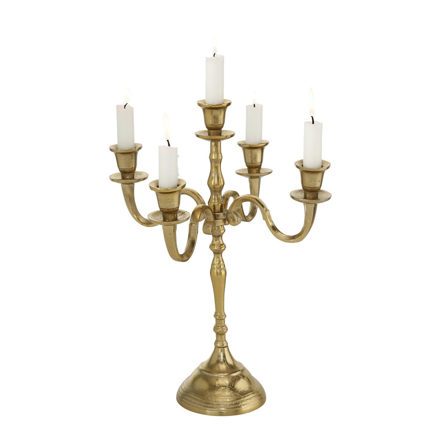 Boltze Home Kerzenständer Gold 30x30x40cm