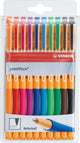 Stabilo pointvisco - Tintenroller - mittel 0,5 mm - Etui mit 10 Farben
