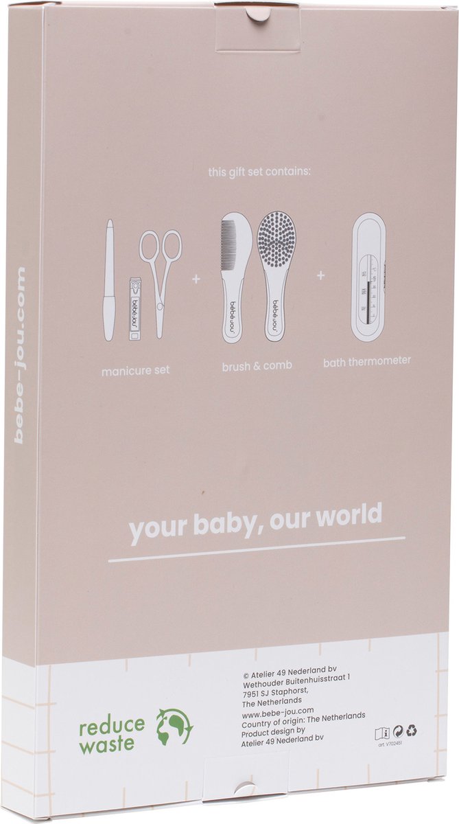 Bébé-jou Geschenkset blassrosa