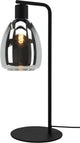 Eglo Chelvey Tischlampe – E27 – 50,5 cm – Rauchglas