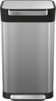 Joseph Joseph Intelligent Abfalleimer Titan Slim – Edelstahl – 30 l – Silber