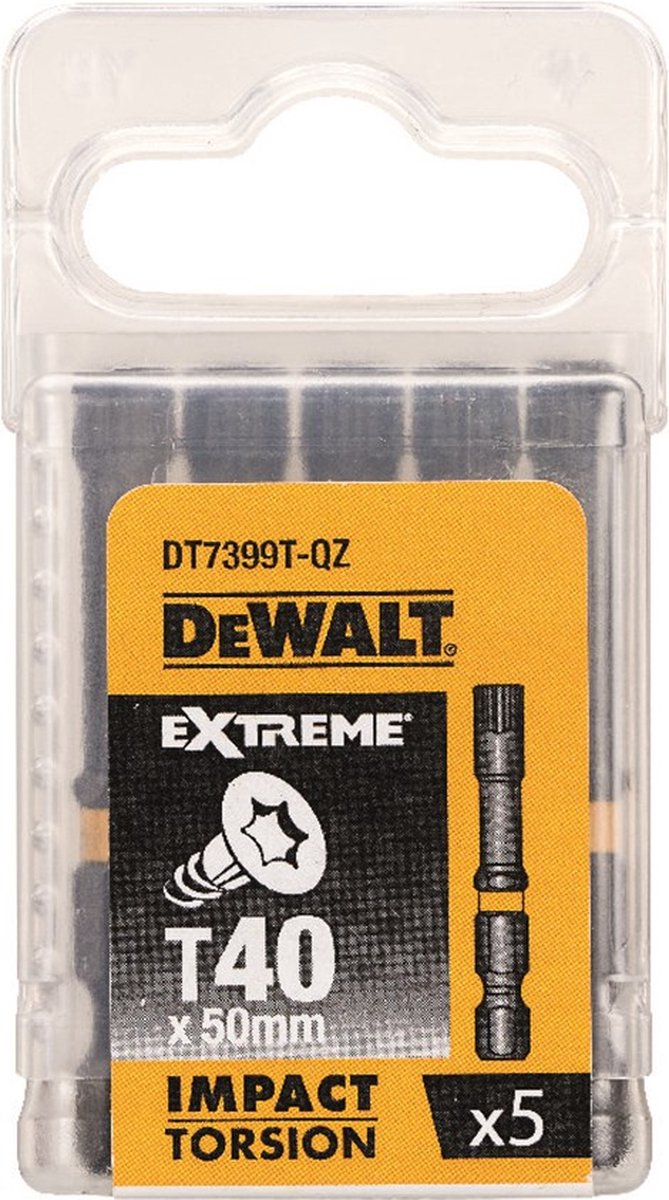 Imp Dewalt Zubehör Act Torsion 50 mm Torx T40 – dt7399t-qz