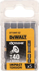 Imp Dewalt Zubehör Act Torsion 50 mm Torx T40 – dt7399t-qz