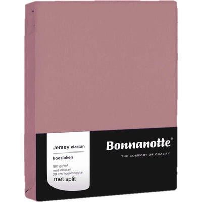 Bonnanotte Spannbettlaken Jersey altrosa 90x200cm
