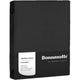 Bonnanotte Spannbettlaken Jersey schwarz 90x200cm
