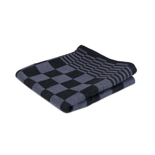 Wecoline Weco Geschirrtuch kariert schwarz 70x70cm (6 Stück)