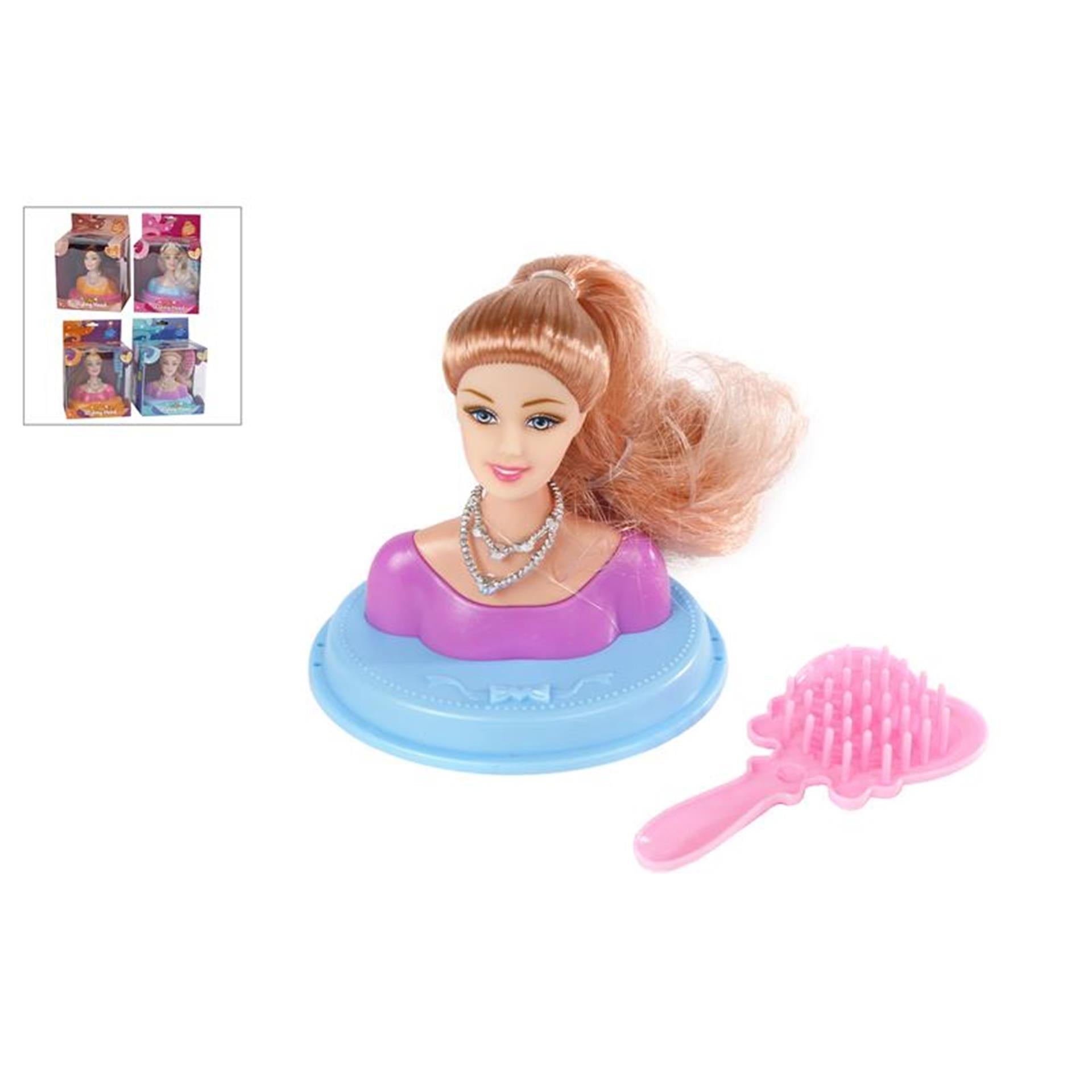 Kappop -Glamour mit Haarbürste, 9 cm