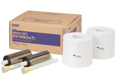 DNP-Papier DSRX1HS-5X7 2 ROLLE � 400 St. 13x18 für DS-RX1HS
