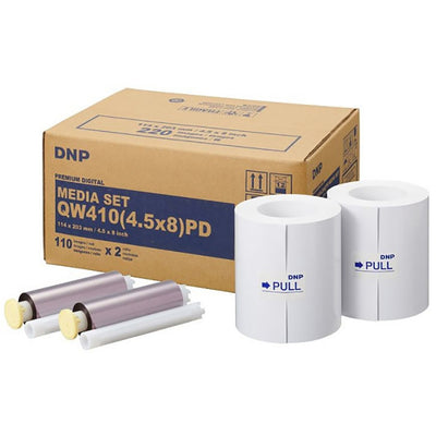 DNP-Papier 220 Drucke Premium 11x20 für DP-QW410