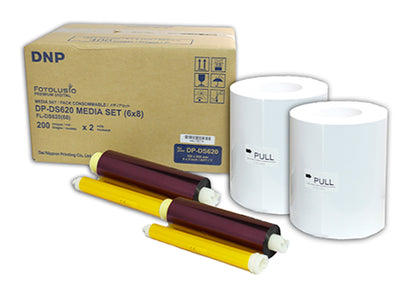 DNP -Papier DM68620 2 Roll � 200 St. 15x20 für DS620