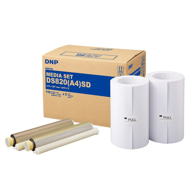 DNP -Papier DMA4820 Premium 2 Roll � 110 St. A4 für DS820