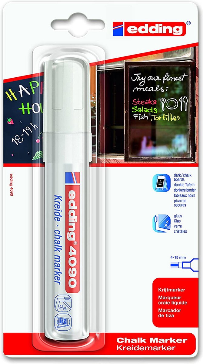 Edding 4090 Kreidemarker weiß