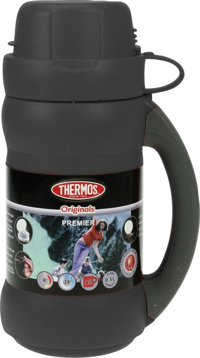 Thermos Premier Isolierflasche – 0l5 – schwarz