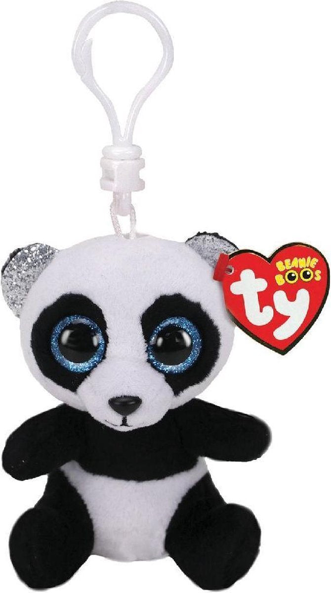 Ty Ty Beanie Angry Clip Panda Hug Bamboo 7 cm