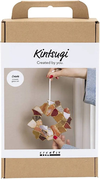 Creativ Company Hobby-Set Kintsugi, Hängedekorationen, verschiedene Farben, 1 Box