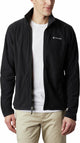 Columbia Fast Trek™ Light Full Zip Fleece Fleecejacke Herren – Fleecejacke mit durchgehendem Reißverschluss – Fleeceweste – Schwarz – Größe S
