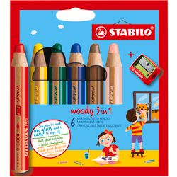 Abi pk6 Farbset Farbsortiment Stlo Woody 3in1