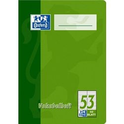 Vokabelheft Oxford A6