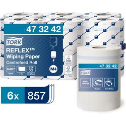 Tork Reflex Midi Rolle 1-lagig weiß (6x 300m)