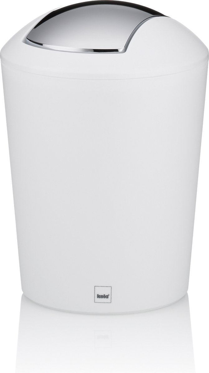 Kela Marta Swing Abfalleimer - 1,7 l - weiß -