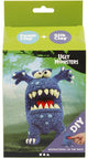 Silk Clay lustige Freunde, Monster, blau, 1 Box