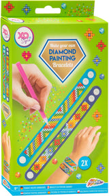 Grafix Diamond Painting Armbänder rosa, 2st. - afbeelding 1