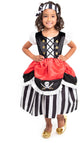 Kleine Abenteuer - Piratenkleid mit Stirnband - Größe 110-122