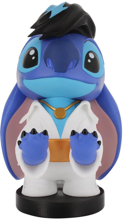 Cableguys Stitch Elvis – Figurenständer für Telefon | Controller | Ladekoffer (Kabelbinder original)