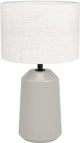 Eglo Capalbio Tischlampe – E27 – 41 cm – Sandfarbe Weiß – Keramik