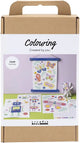 Creativ Company Hobby-Set Farben, Schmetterling und Roboter, fröhliche Farben, 1 Box