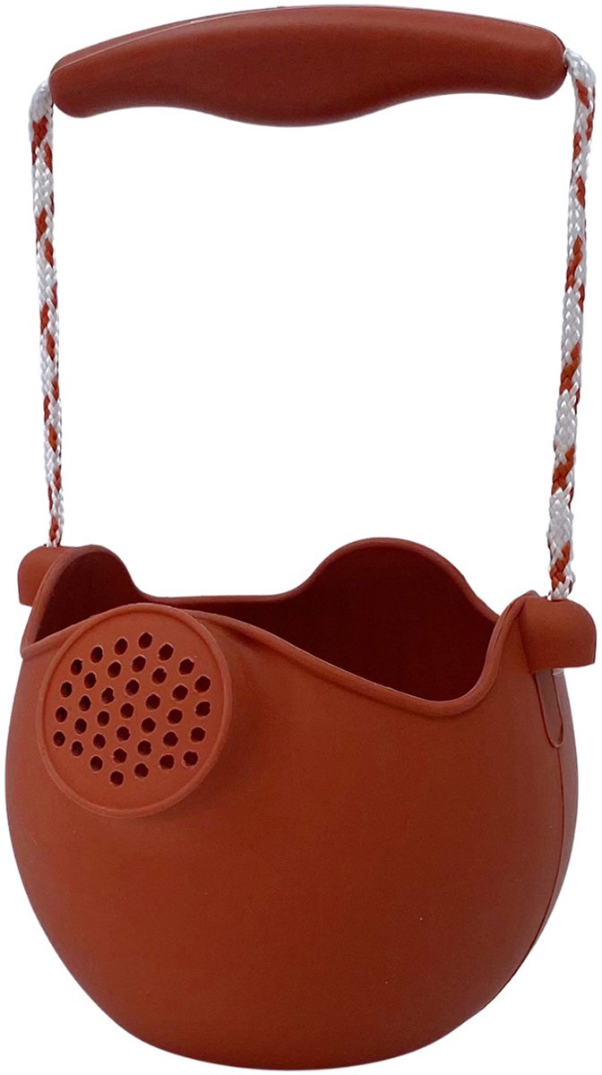 Scrunch Spielzeug-Gießkanne - orange - zusammenklappbar - recycelbar