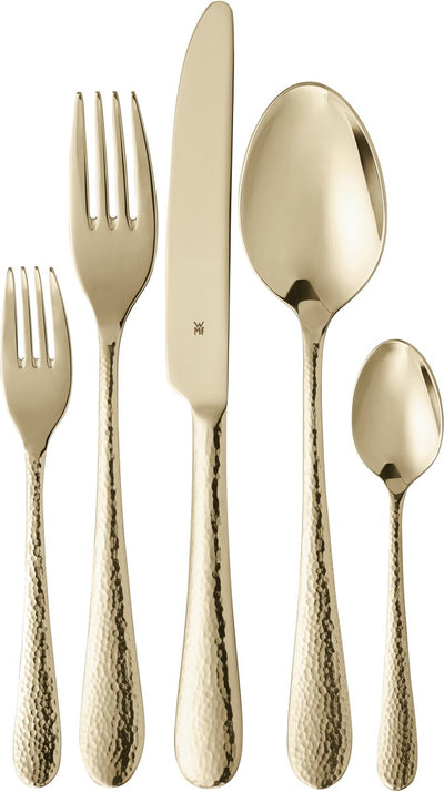 WMF Sitello Besteckset - 30-teilig - goldfarben - für 6 Personen - luxuriöses Design