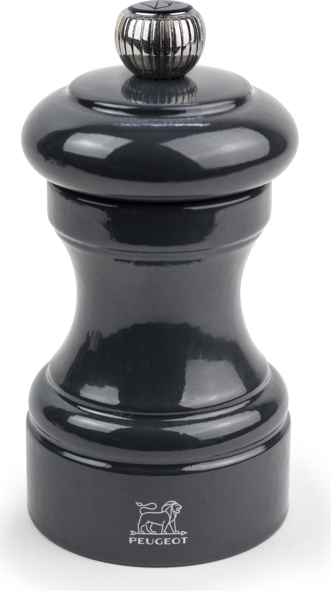 Peugeot Bistro Pfeffermühle 10 cm – Schiefer – PEFC-Holz