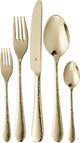 WMF Sitello Besteckset - 30-teilig - goldfarben - für 6 Personen - luxuriöses Design