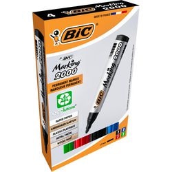Permanentmarker BIC 2000 breit 1,7 mm sortiert rund