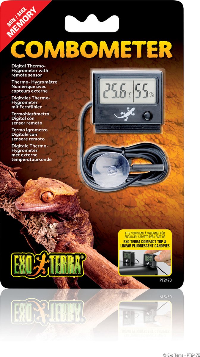Exo Terra Kombimessgerät - Hygrometer