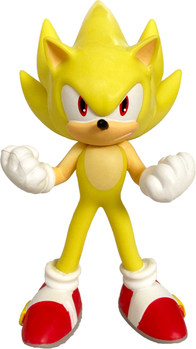 Comansi Sonic the Hedgehog Minifigur Super Sonic 9 cm Minifigur