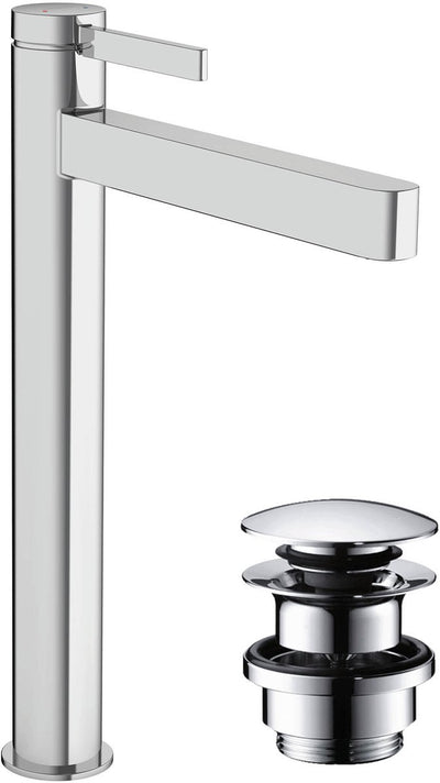 Hansgrohe finoris – Waschtisch-Mischbatterie – Einhebelbedienung – mit Ablassschraube – 260 mm – Chrom
