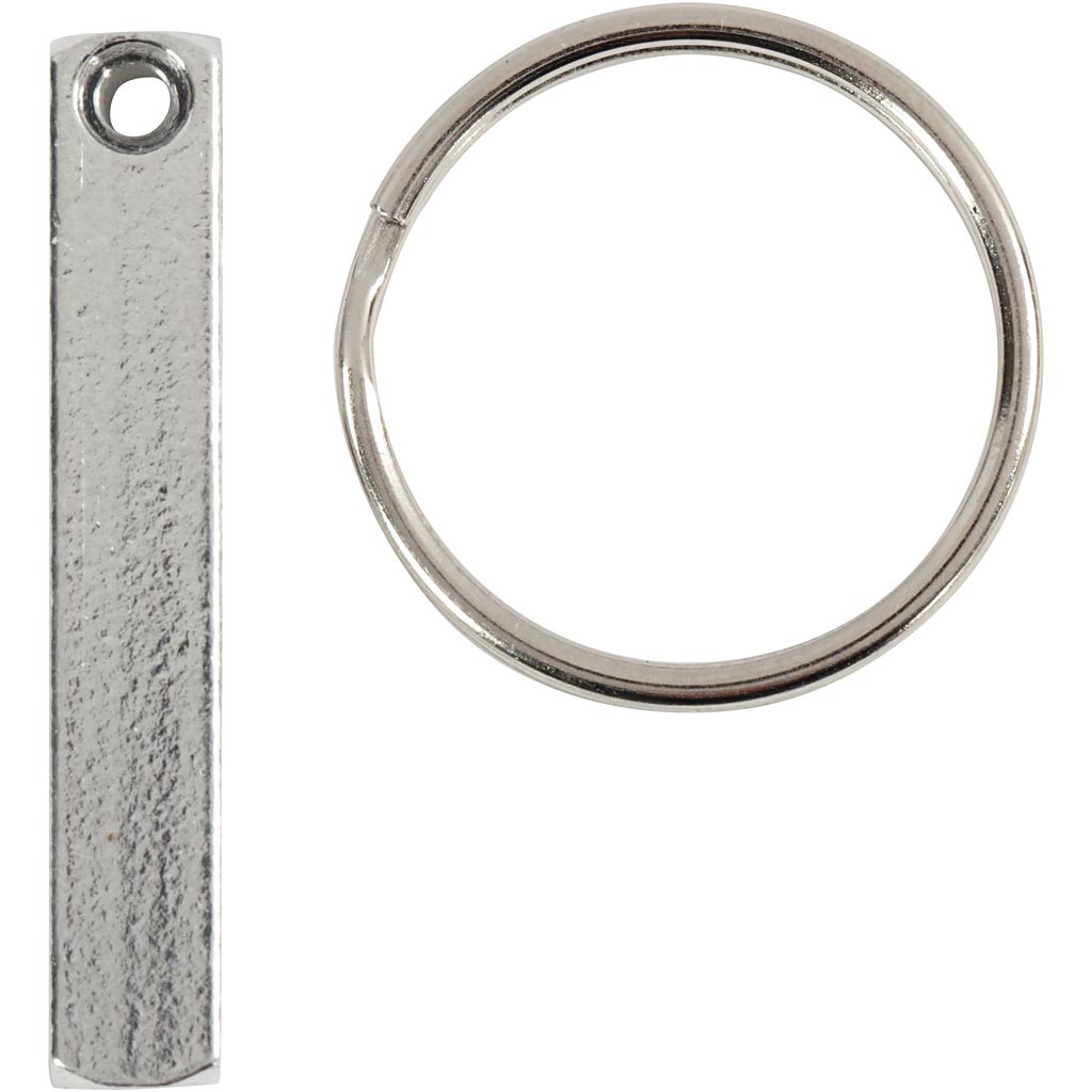 Impressart Key Ring Set, AFM 40x5 mm, 6 Stück 1 Box