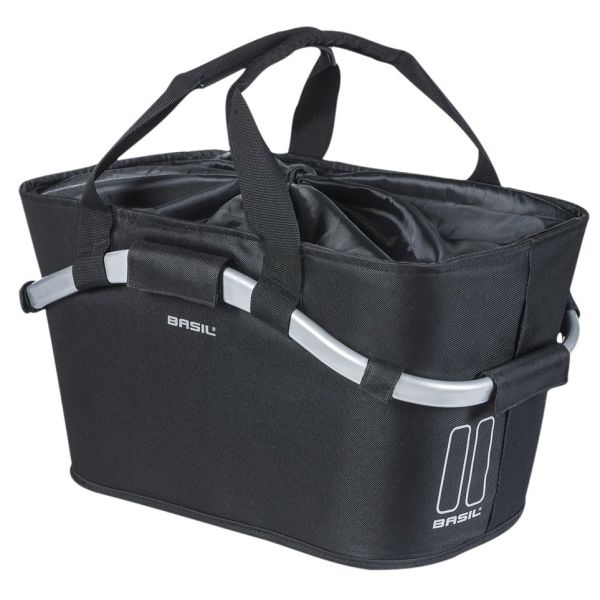 Basilikumkorb auf der Rückseite mit Carry All Black