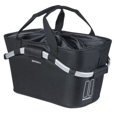 Basilikumkorb auf der Rückseite mit Carry All Black