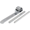 Impressart-Biegewerkzeuge und Metallarmbänder, L: 15 cm, B: 6-106 mm, Aluminium, 1 Set