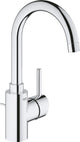 Grohe Concetto Waschtischarmatur L-Größe – mit Ablaufgarnitur – hoher schwenkbarer Auslauf – Chrom