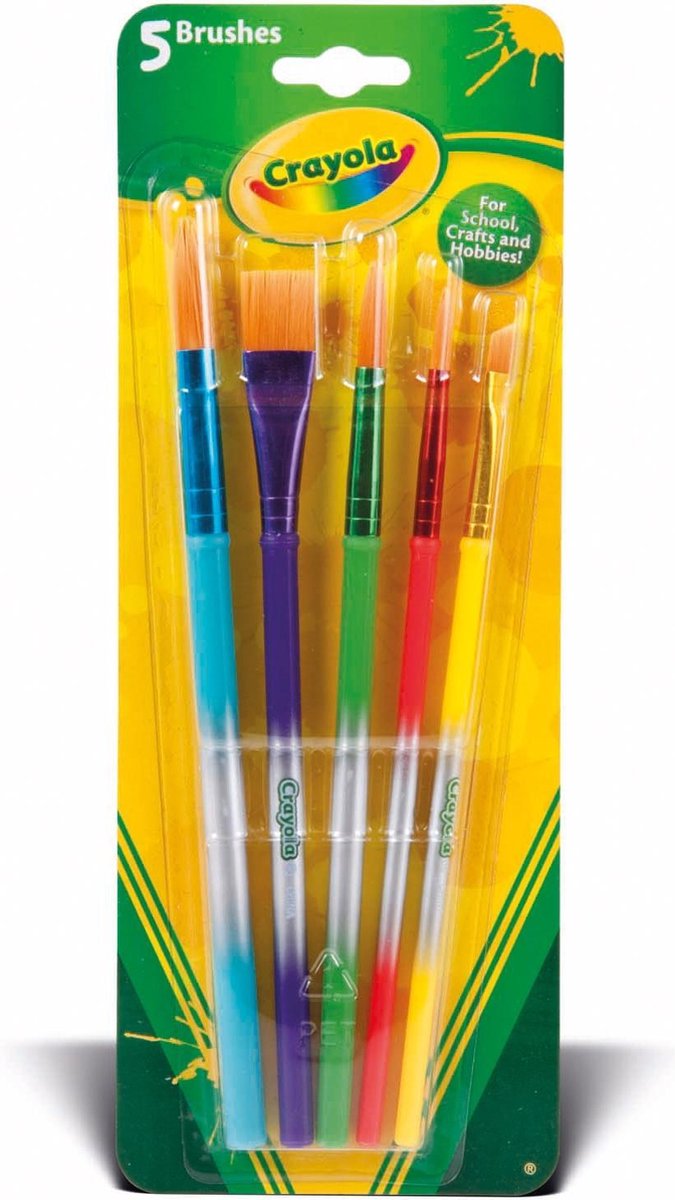 Crayola Pinsel, 5st.