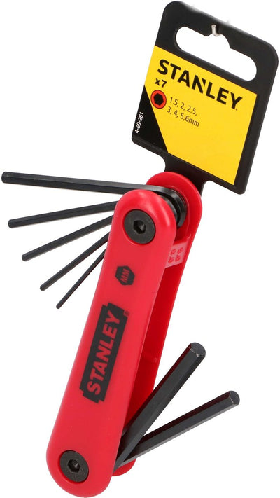 Stanley Winkelschlüsselsatz 7-teilig 1,5-6 mm