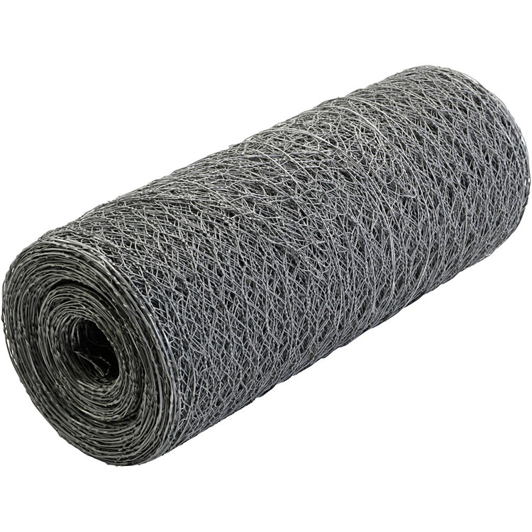 Hühnerdraht, B: 30 cm, Lochgröße 1,6 cm, Dicke 0,7 mm, 30 m 1 Rolle