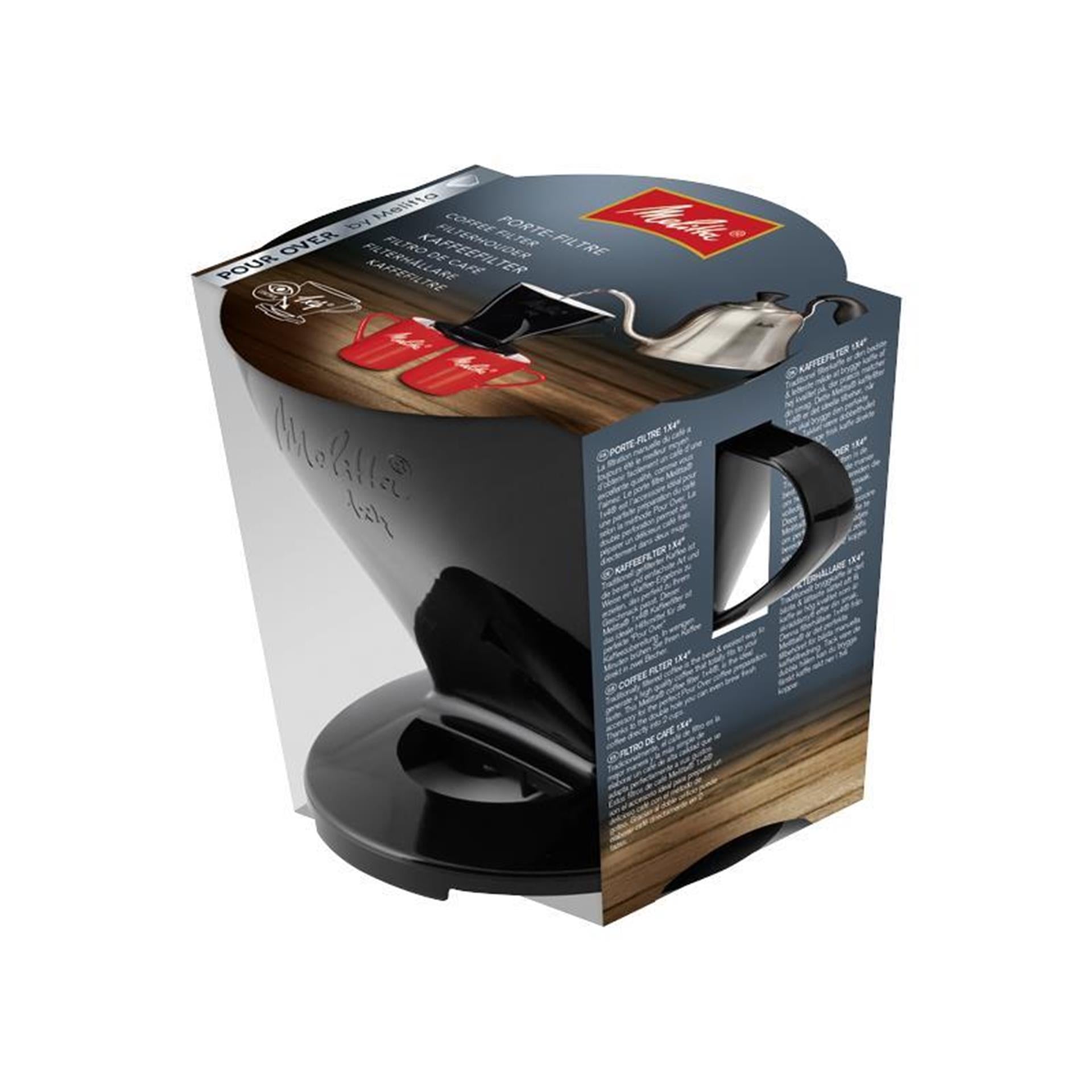 Melitta Kaffeefilter schwarz 1x4